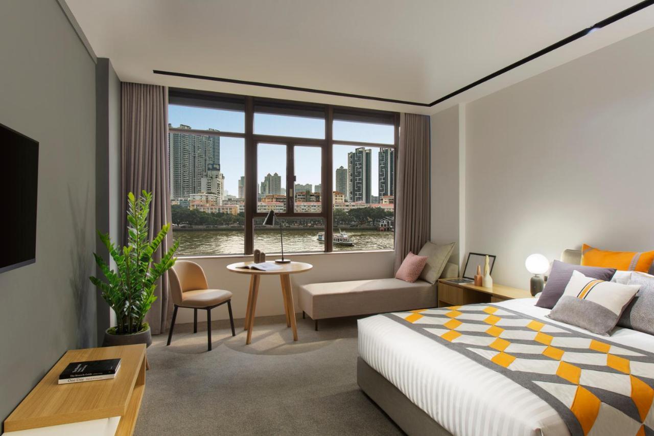 Ln Residence Changdi - New Aiqun Building - Canton Fair Free Shuttle Bus During Canton Fair Period Exteriör bild